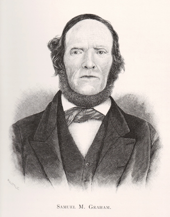 Engraving of Samuel M. Graham
