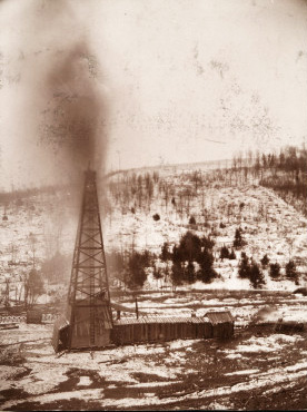 Shooting an oil well